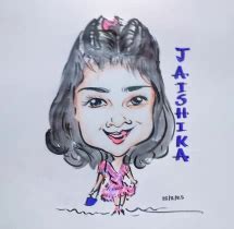Caricature for kids birthday party | Bangalore