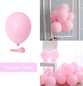 Flipkart.com | Craftcape Solid Pastel Pink Balloon Bouquet - Balloon ...