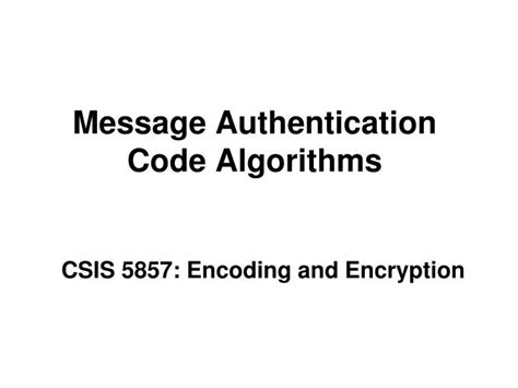 Message Authentication Code 的图像结果