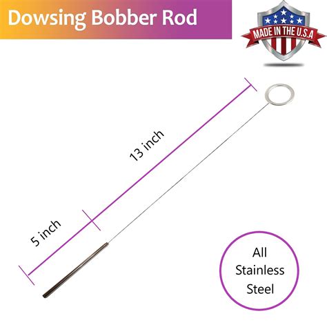 Dowsing Rod Bobber Tensor Aura Chakra Meter for Divining Water, Earth ...