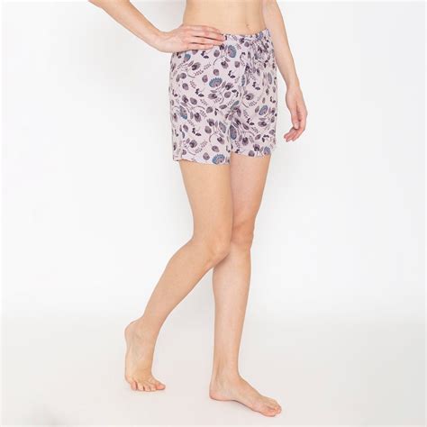 Printed Lounge Shorts For Women – BONJOUR