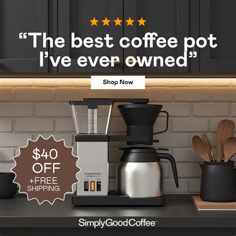 THE BREWER - Thermal – Simply Good Coffee