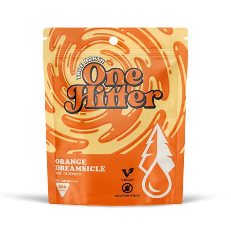 Buy Vegan Orange Dreamsicle One Hitter 200mg Distillate Gummies online ...