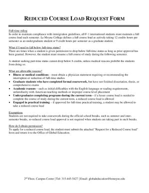 Image result for USC Reduced Course Load Form