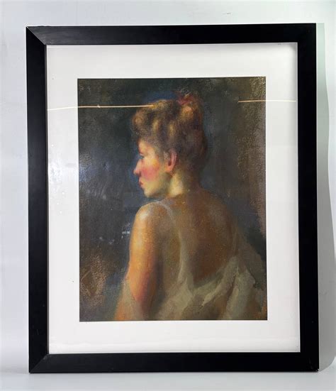 American Double Sided Oil Painting By John Rich Auction