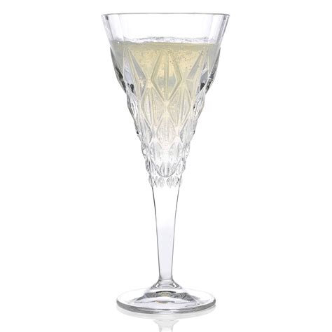 Buy RCR Enigma Luxion Crystal White Wine Glasses, 270 ml, Set of 6 ...