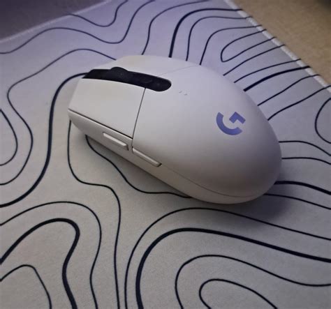 Siski Topographic Contour White Gaming Mouse Pad XL Geographic Map ...