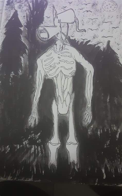 A Drawing Of Siren Head : r/sirenhead
