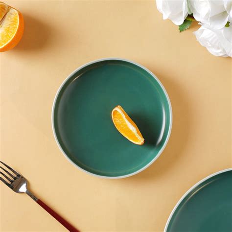 Zoella Snack Plate Green Online - Premium Snack Plate | Nestasia