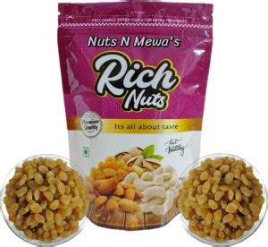 Nuts N Mewa's Premium Golden Raisins Price in India - Buy Nuts N Mewa's ...