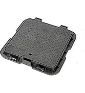 JK Polyvinyl Chloride (PVC) Heavy Duty Durable Manhole Cover | 2.5 Tons ...