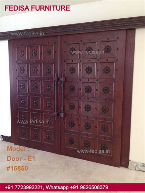 Steel Main Door Design, Farnichar Door Design Top 50 Modern Wooden Main ...