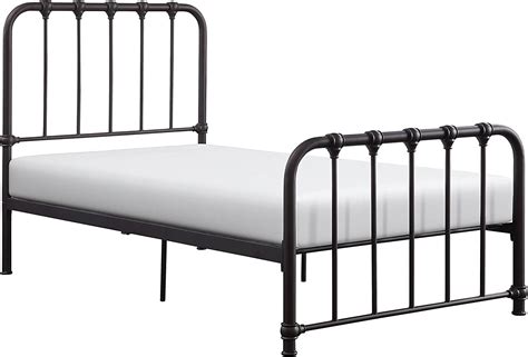Buy Lexicon Urbana Metal Bed, Twin, Dark Bronze Online at Lowest Price ...
