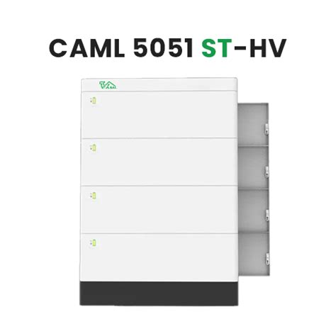 CAML 50 Ah, 204.8 V / 10 kWh High-Voltage Stackable Lithium Battery ...