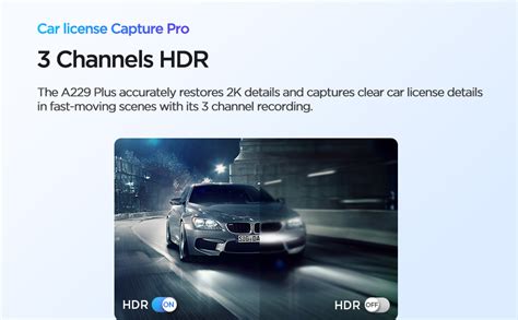 VIOFO A229 Plus 3 Channel Dash Cam, Dual STARVIS 2 Sensors, 3-Channel ...