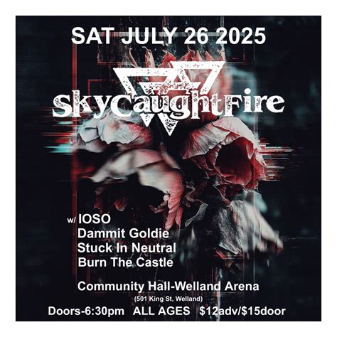 Sky Caught Fire, IOSO, Dammit Goldie, Stuck in Neutral, Burn The Castle ...