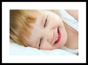 Myimage Adorable Cute baby girl sleeping smile Digital Printing Framed ...