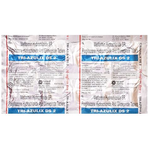 Tri-Azulix DS 2 - Strip of 10 Tablets : Amazon.in: Health & Personal Care