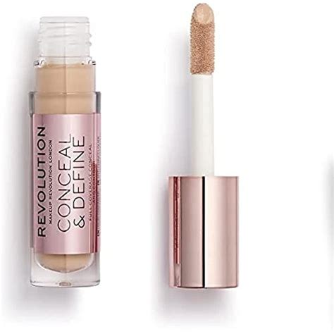 Buy Makeup Revolution Conceal and Define Concealer, C9 Nude Beige, 3 ...
