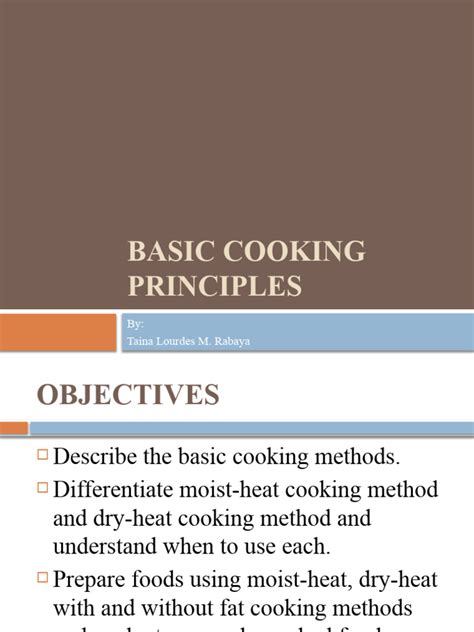 Image result for Basic Cooking Instruction