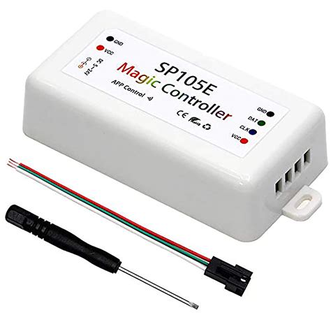 Rgbzone Sp105e Bluetooth Led Controller Smart App Control Music Sync ...