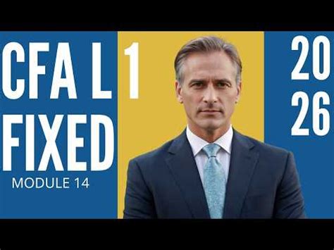 Credit Risk – Module 14 – FIXED INCOME– CFA® Level I 2026 Video Lecture