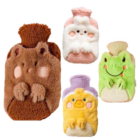 FunBlast Hot Water Bag – 1 Pcs Heating Bag with Soft Cartoon Cover for ...