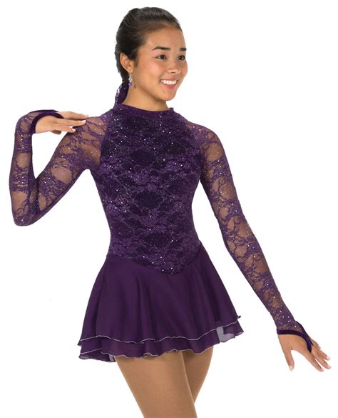 Jerrys Deep Purple Chanson Dress From Skatey.co.uk | Figure skating ...
