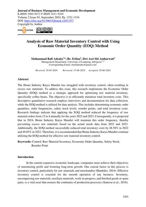 Image result for EOQ Inventory Control Method