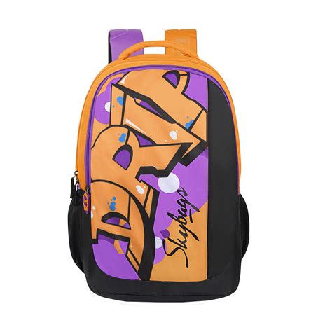 Skybags Squad Pro 03 School Backpack Orange