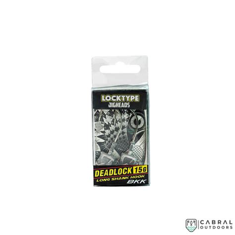 Lure Factory Locktype Jighead Dead Lock, Size 3/0 | 15g | 2 per pack ...