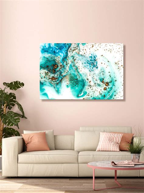 999Store Wooden Stretched Framed horizontal paintings for living room ...