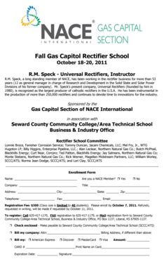 Fillable Online sccc Fall Gas Capitol Rectifier School - Seward County ...