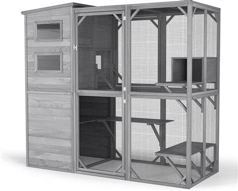 GRTRE Large Outdoor Cat Catio Enclosure with Weatherproof India | Ubuy