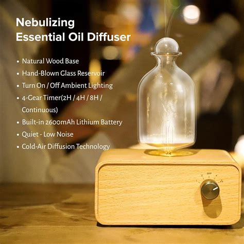 Omsint Nebulizing Essential Oil Diffusers for Aromatherapy India | Ubuy