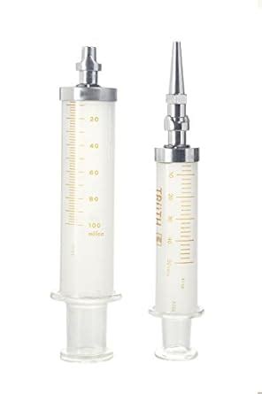 Truth Toomey ‘Allo’ Glass Syringes Allo base Tip with Nozzle 50ml ...
