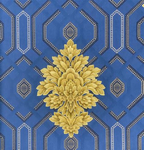 FE2115 Interlock 34 Ft x 1.6 Ft Monaco Non Woven Matte Finish Wallpaper ...