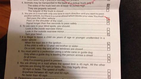 Image result for Tavares DMV Test Questions