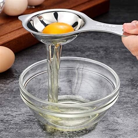 HASTHIP® Egg White Separator with Egg Beater, Egg Separator Yolk White ...