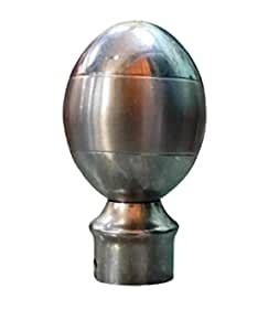 Buy AJ Interior Curtain Finials Set for Door and Window Bracket - Pain ...