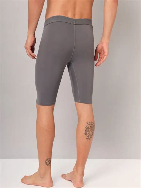 Men Slim Fit Compression Tights with Elasto Lite