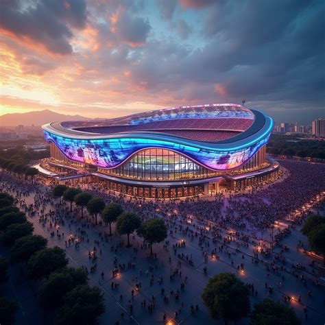 Football Stadium Renaissance Style Design Ideas | Stadium design ...