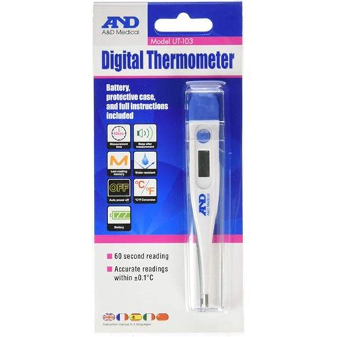 Digital Thermometer Oral Under Arm Rectal | Digital thermometer, Rectal, Thermometer