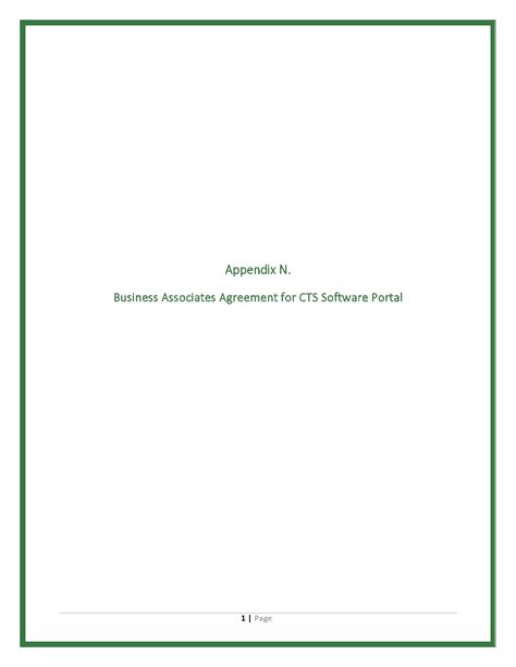 40 FREE Business Associate Agreements (BAA Forms)