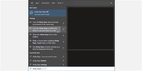Using Sticky Keys 的图像结果