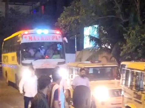 Free Photo:Rebellion MLAs escorted to Surat airport under heavy security
