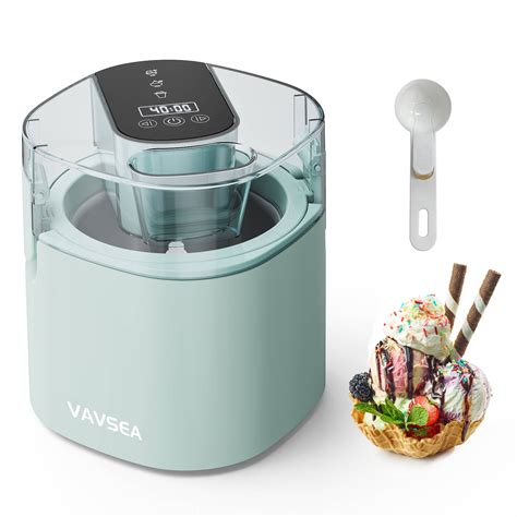 VAVSEA 1.6 Qt Ice Cream Maker with Scoop, 2-in-1 Electric Ice Cream ...