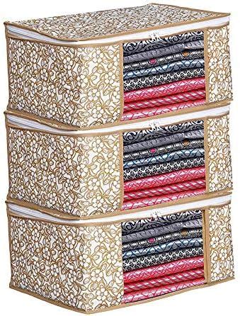 Porchex Presents Non Woven Saree Cover Storage Bags for Clothes with ...