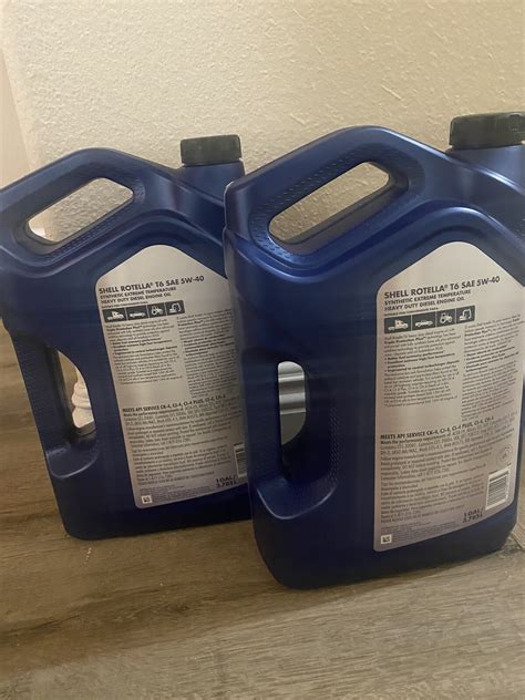 Pack) Shell Rotella T6 Full Synthetic 5W-40 Diesel Engine, 03/22/2024