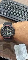Casio Analog-Digital Black Dial Men's Watch-GA-140-1A4DR (G976 ...